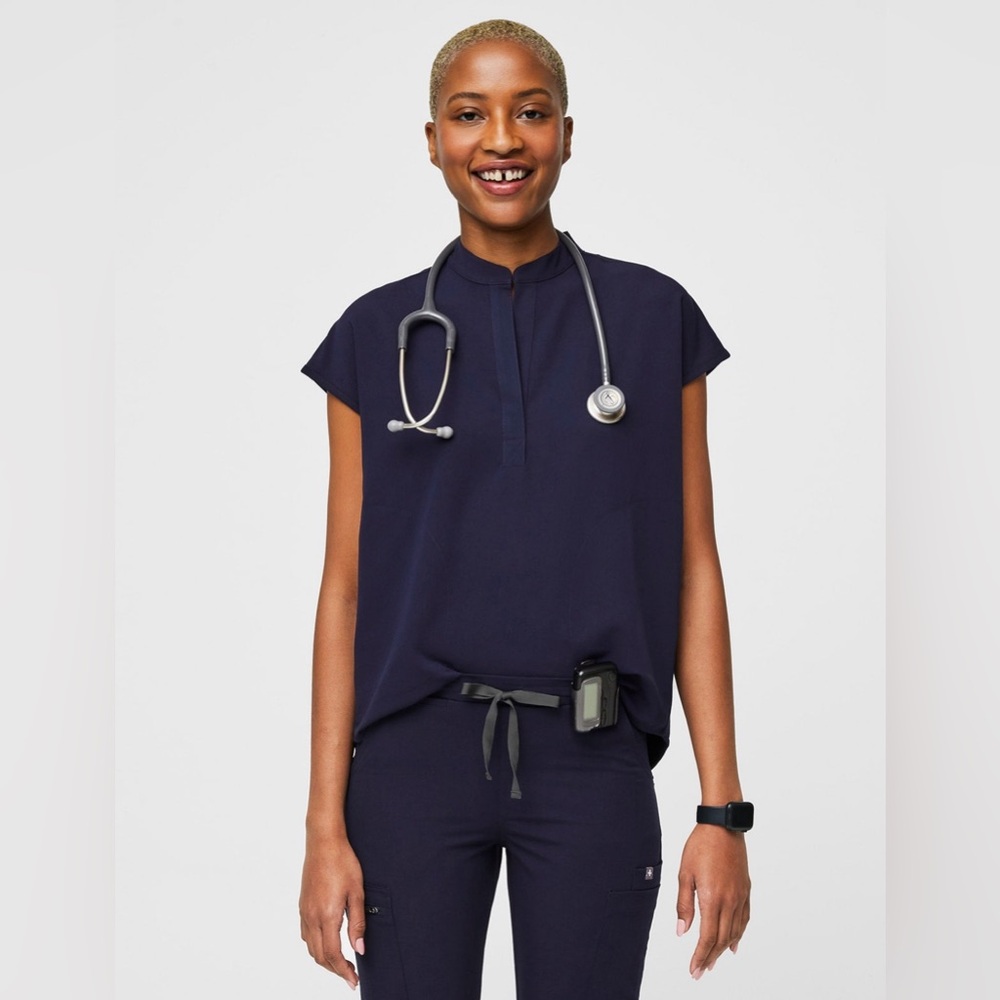 Figs Women's Navy Top